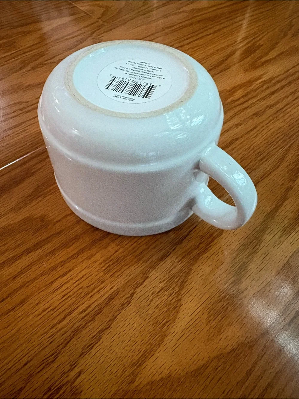White Oversized Ceramic Mug